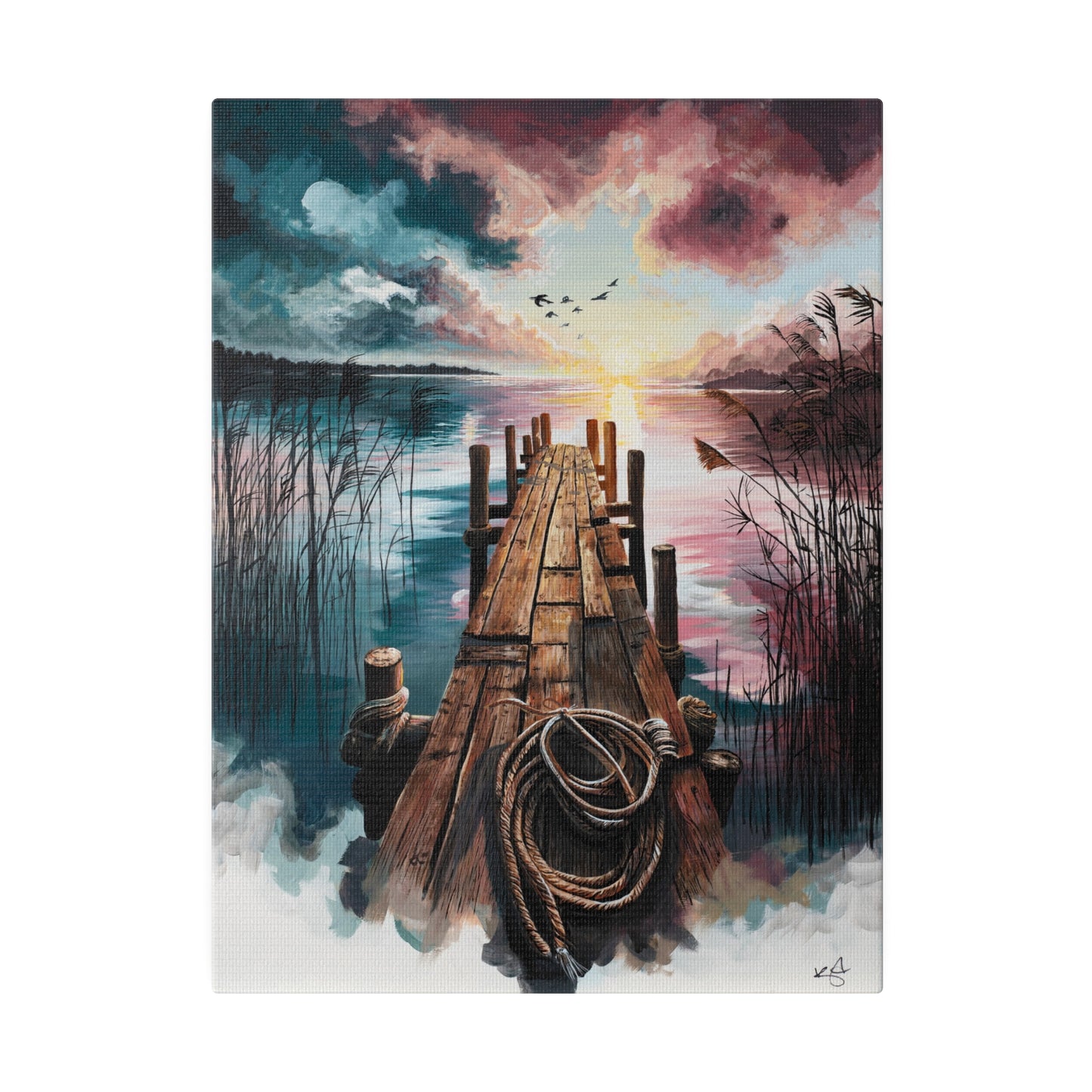 Sunset on the Dock