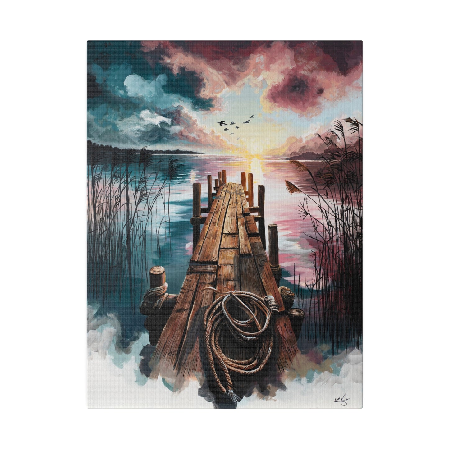 Sunset on the Dock